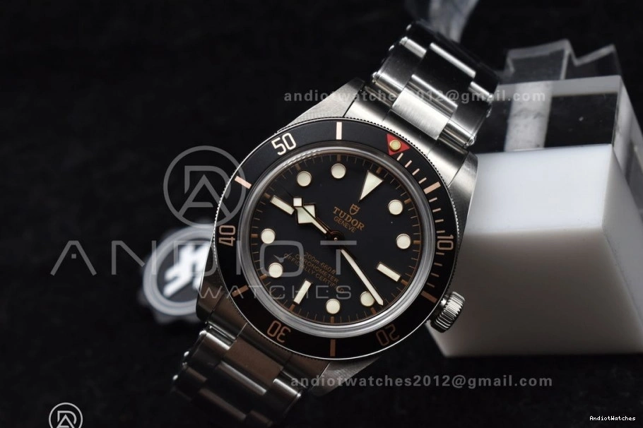 Best Heritage Black A2824 ZF On Durable 889 1:1 Bay SS Black V Bezel Bracelet Edition 39MM 0425